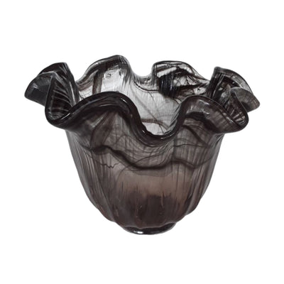 14" Varese Short Italian Art Glass Vase - Al Rugaib Furniture