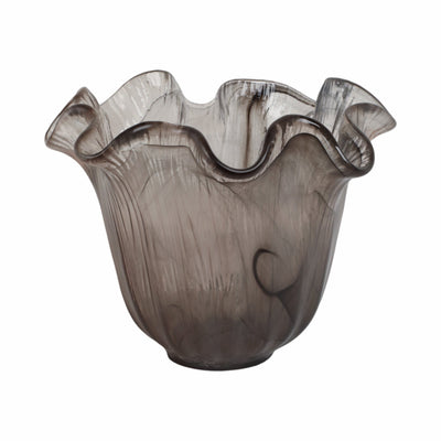 14" Varese Short Italian Art Glass Vase - Al Rugaib Furniture