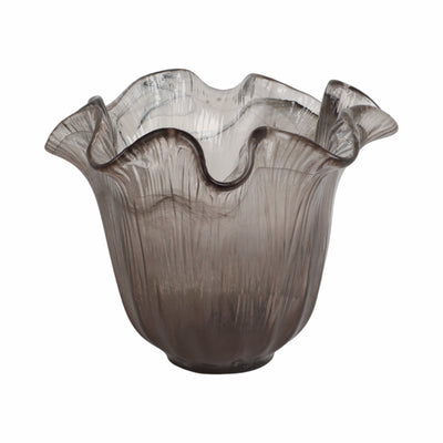 14" Varese Short Italian Art Glass Vase - Al Rugaib Furniture