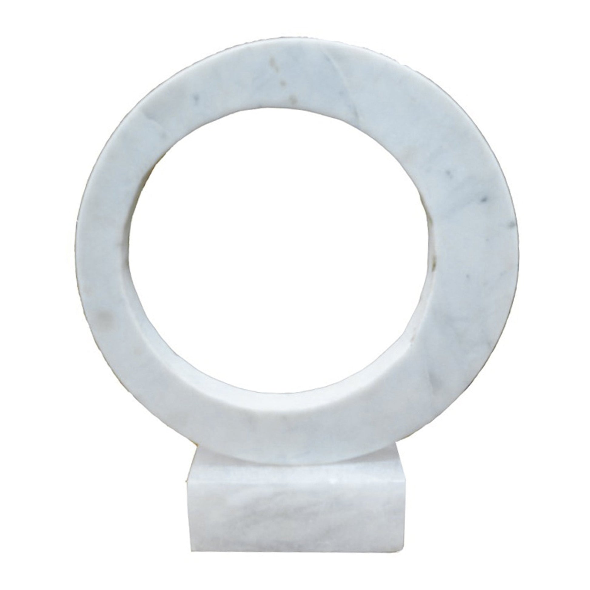 14" Vero Large Alabaster And Marble Statuary Table Decors| Sagebrook Home