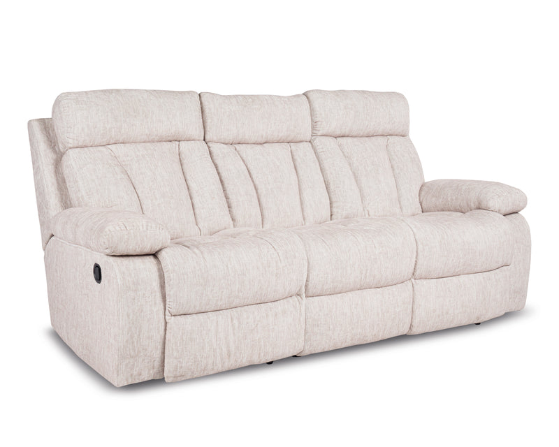 Feesler Reclining Sofa with Drop Down Table