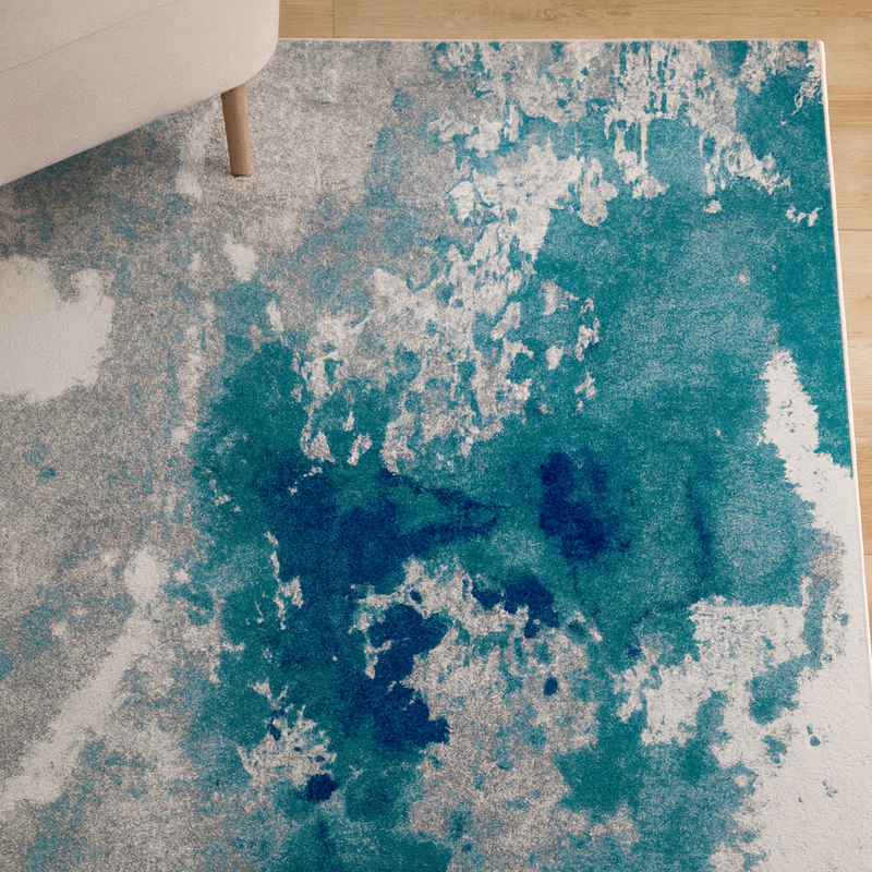 Seaside turquoise Rug