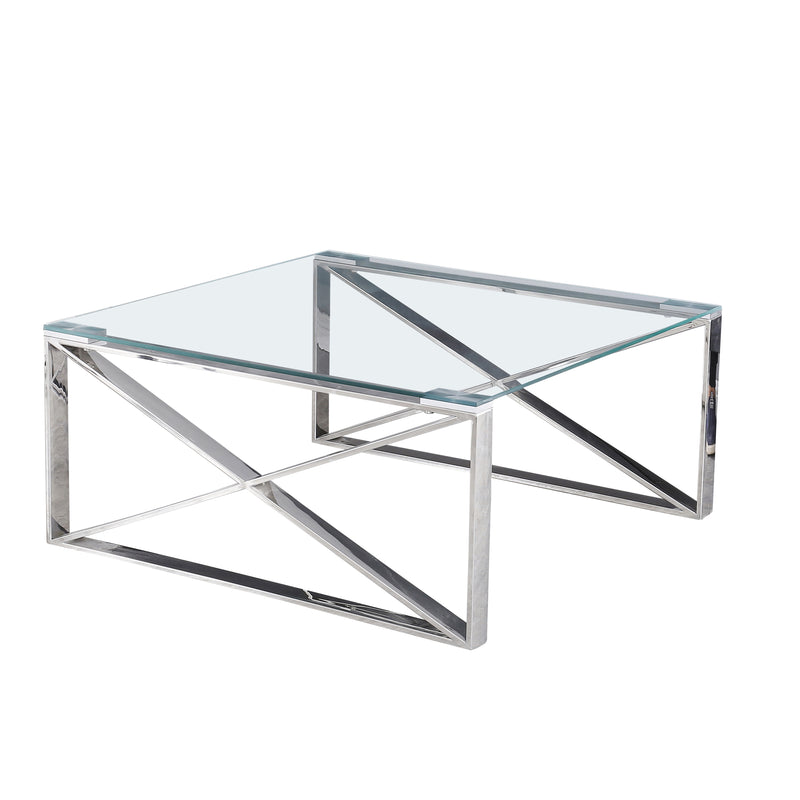 COFFEE TABLE SILVER