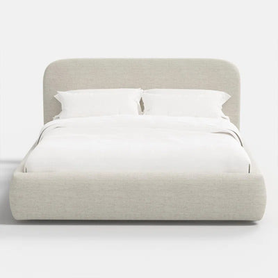 Royal | Swedish Wood Linen Cozy Cloud Bed in Gray