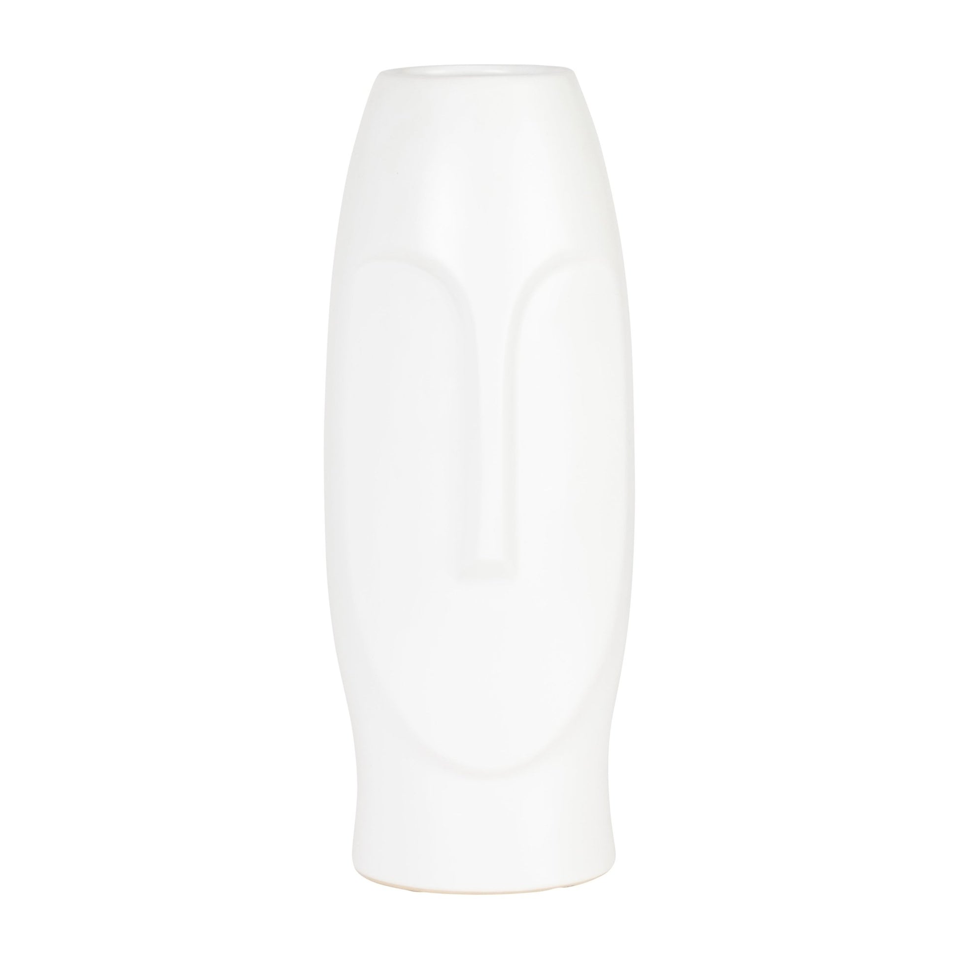 14"H FACE VASE Vases and Jars| Sagebrook Home