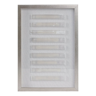 14X20 SORUS SELENITE STONE SHADOWBOX ART - Al Rugaib Furniture