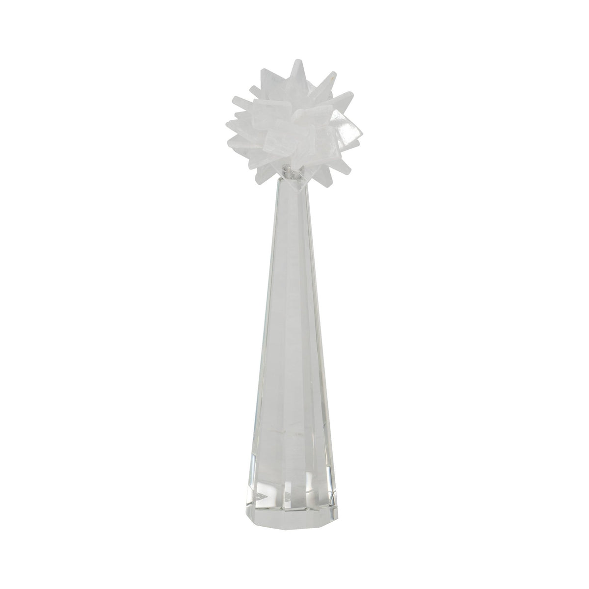 15" CLARA LARGE CRYSTAL STATUARY Table Decors| Sagebrook Home