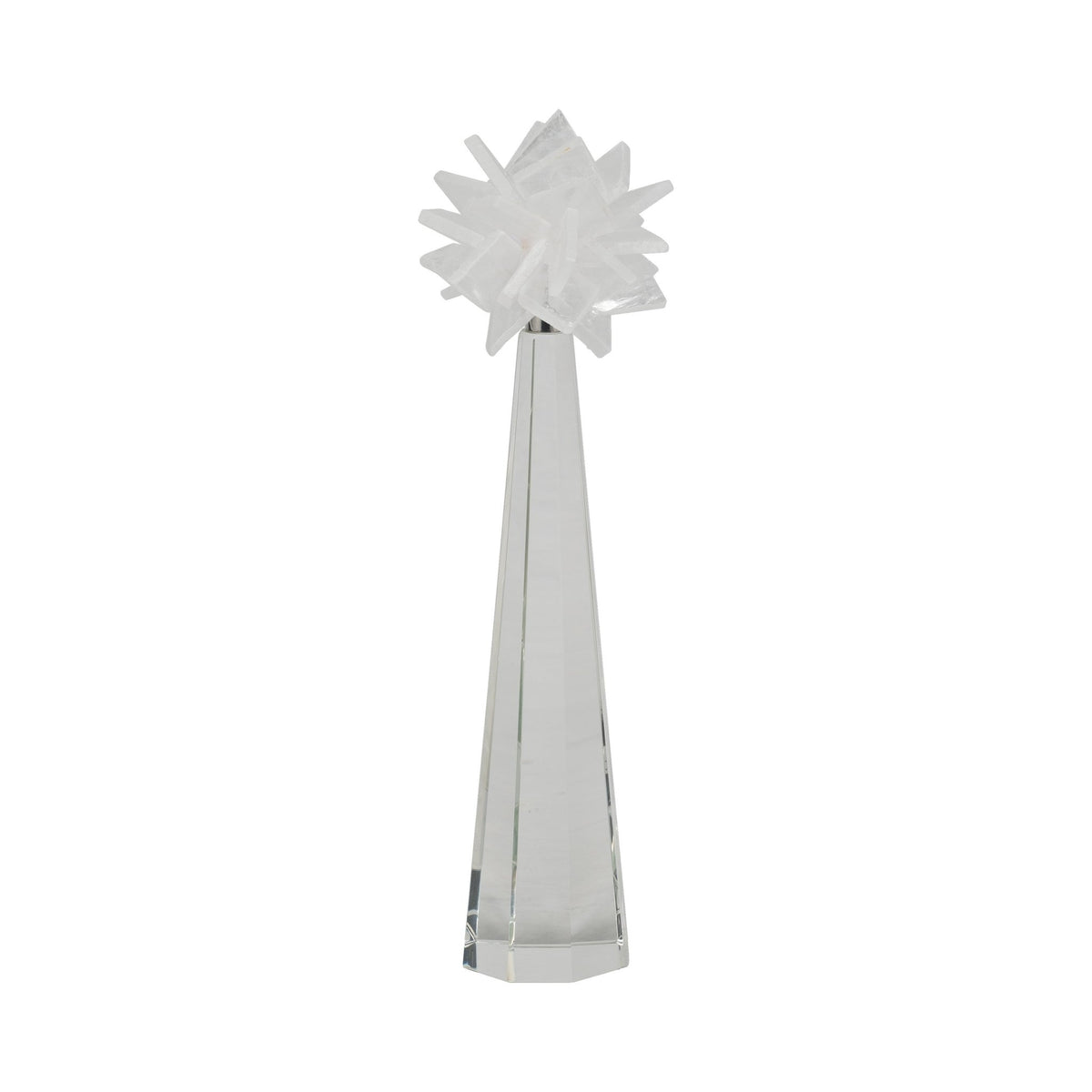 15" CLARA LARGE CRYSTAL STATUARY Table Decors| Sagebrook Home