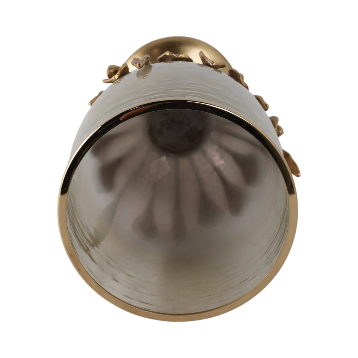 15" Eaves Small Glass And Metal Hurricane Candle Holders| Sagebrook Home