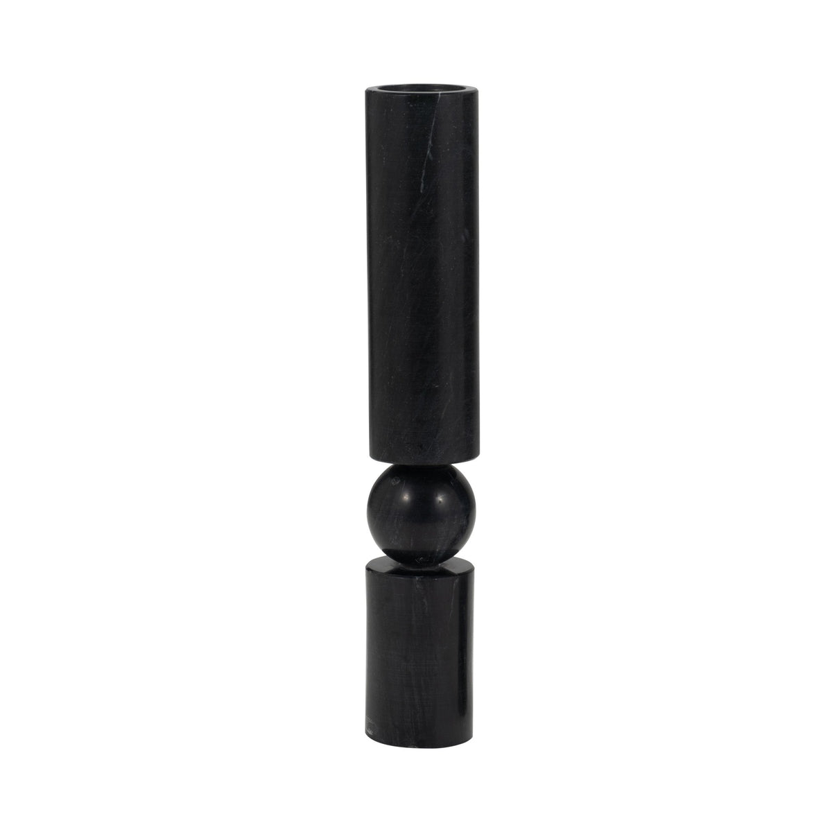 15" Hemmingway Black Marble Statuary Table Decors| Sagebrook Home