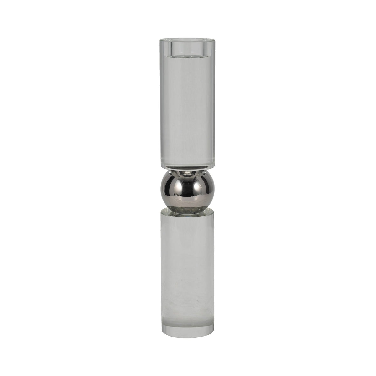 15" MARLA LARGE CRYSTAL CANDLESTICK Table Decors| Sagebrook Home
