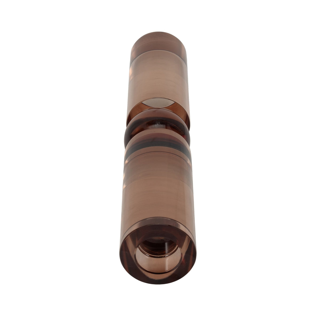 15" MARLA SMALL BRONZE CRYSTAL CANDLESTICK Table Decors| Sagebrook Home