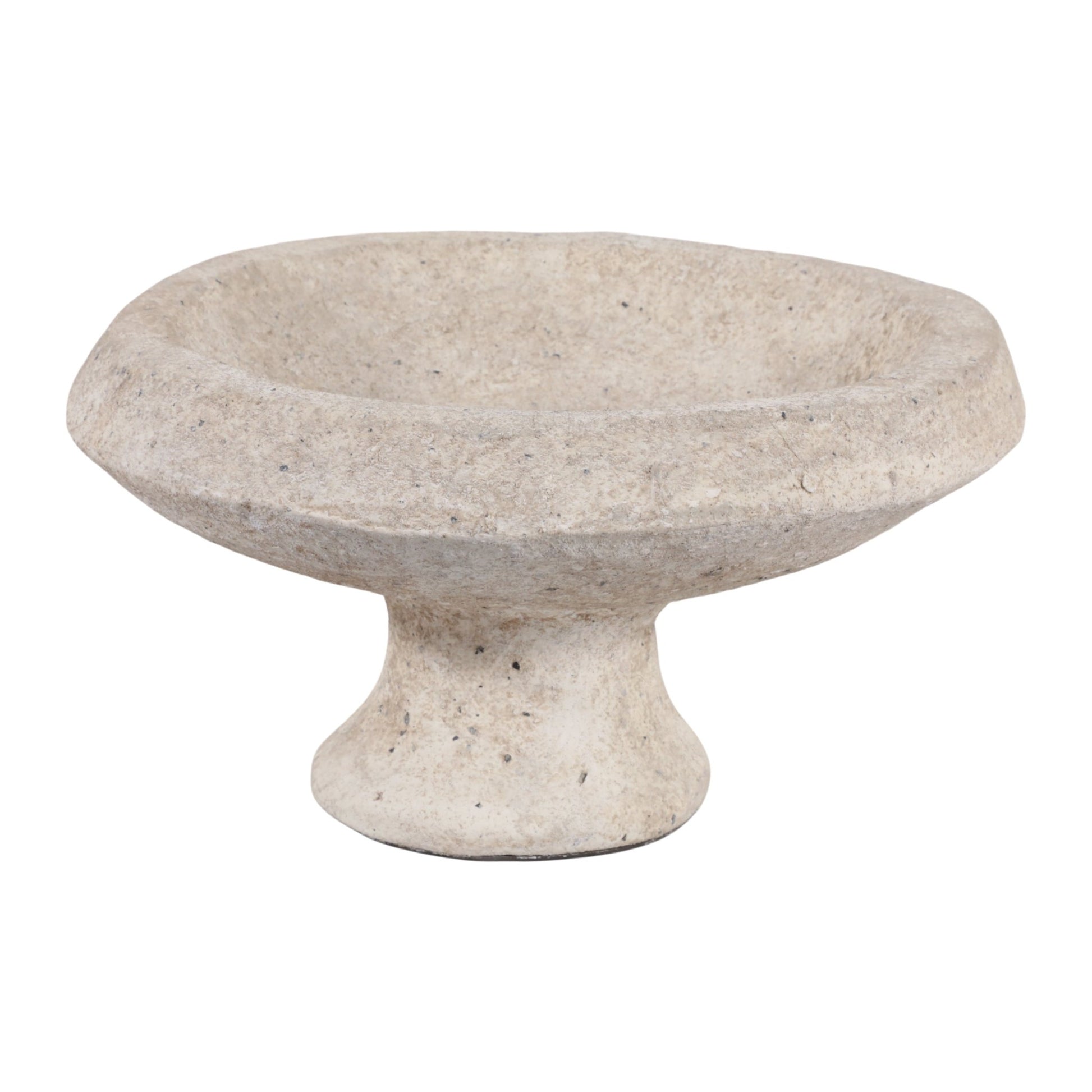 15" NANCY CEMENT CENTERPIECE BOWL Bowl| Sagebrook Home