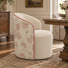 Alpine Retreat Dining Pink Swivel Chair