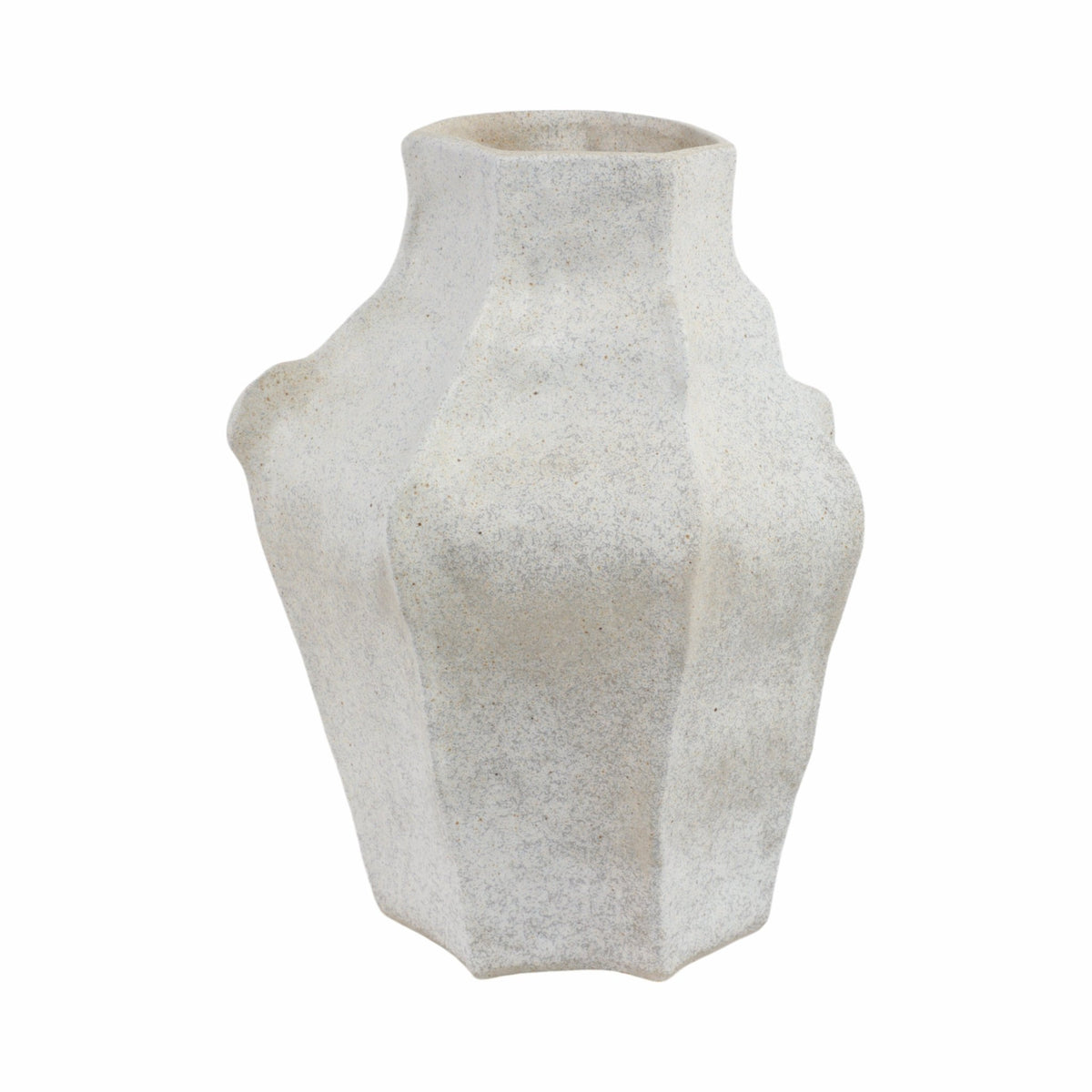 15"DELRIO SMALL PORCELAIN VASE, GRAY Vases and Jars| Sagebrook Home