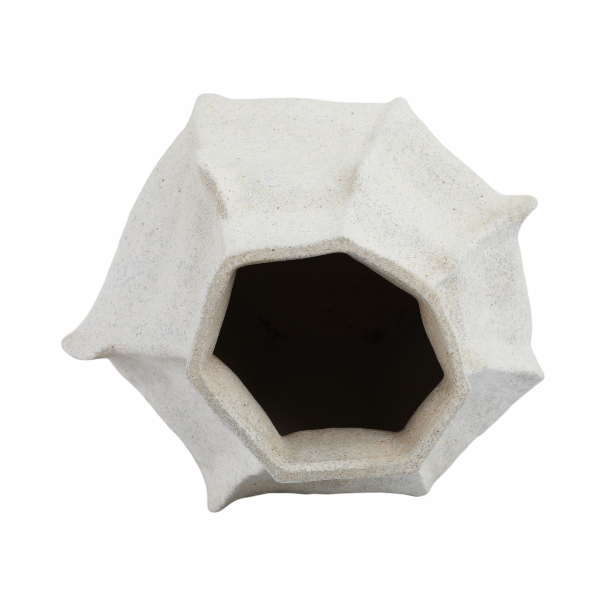 15"DELRIO SMALL PORCELAIN VASE, GRAY Vases and Jars| Sagebrook Home