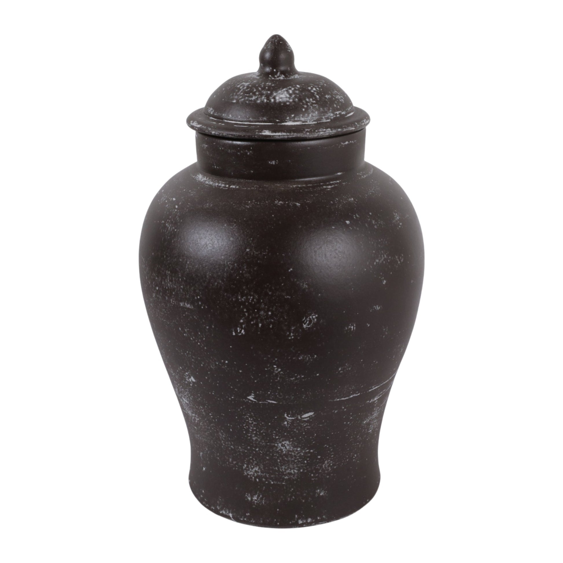 15x9" Terracotta Jar, Rustic Brown Vases and Jars| Sagebrook Home