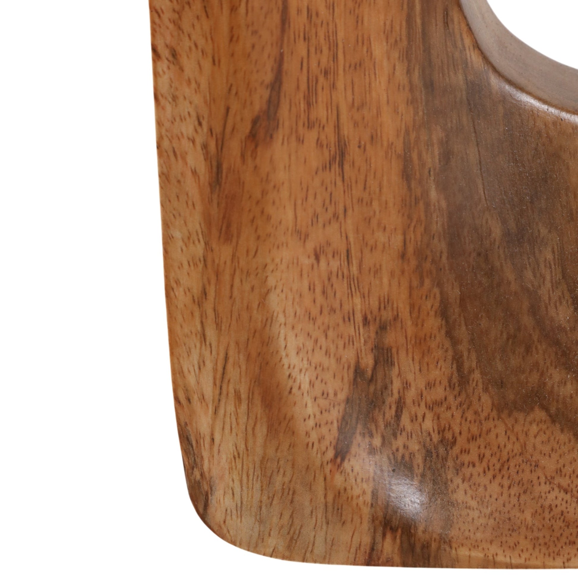 15x9" Wood Cut-out Vase, Natural Vases and Jars| Sagebrook Home