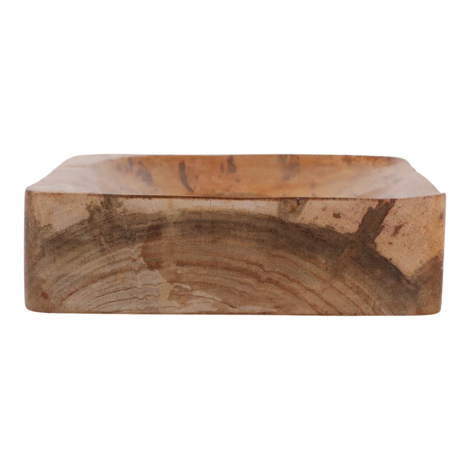 15x9" Wood Cut-out Vase, Natural Vases and Jars| Sagebrook Home