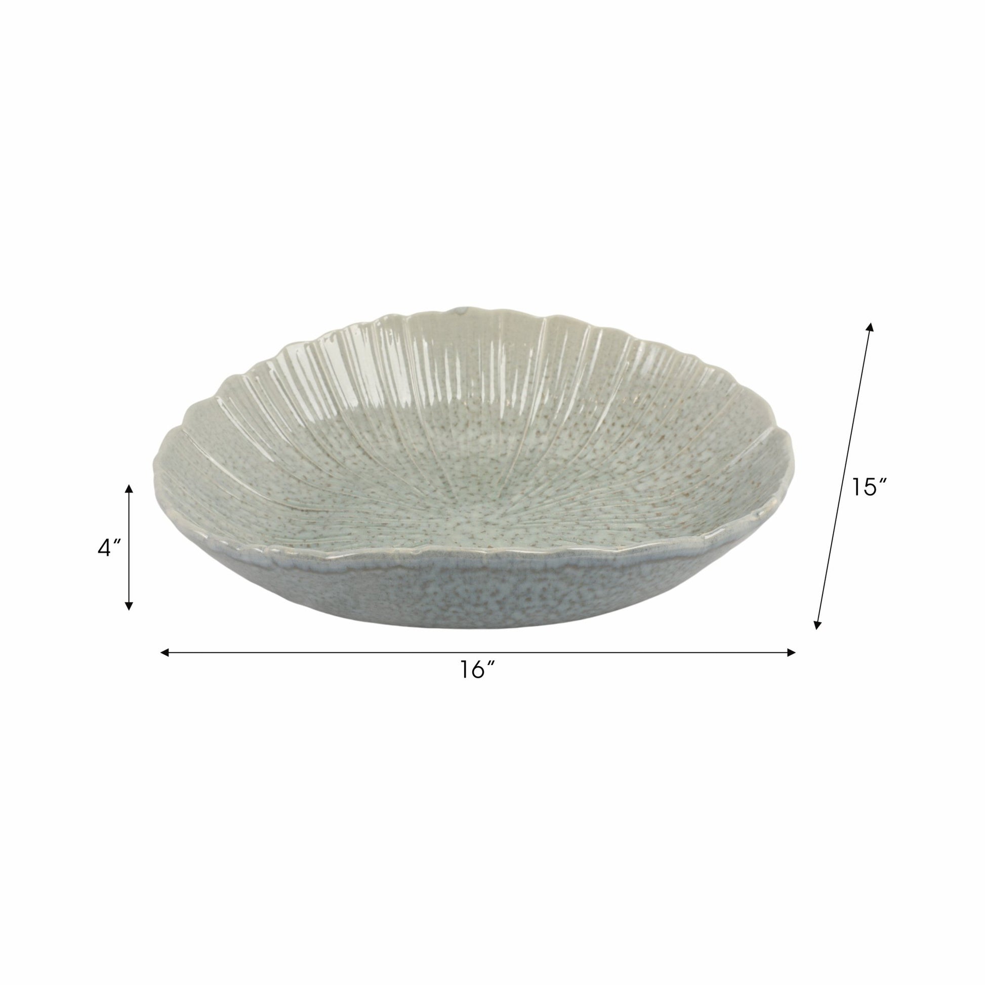 16" Arouca Portugal Bowl Table Decors| Sagebrook Home