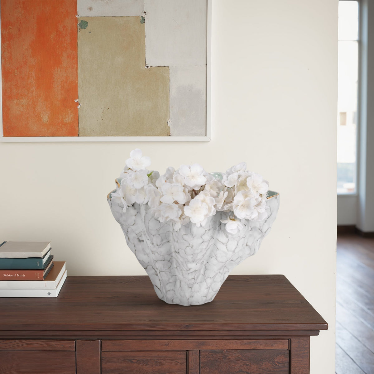 16" Caledonia Large Bowl, Multi Table Decors| Sagebrook Home