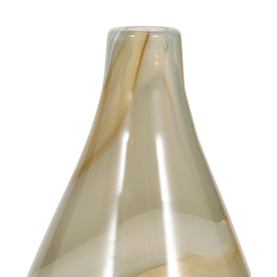 16" Charu Large Green Vase - Al Rugaib Furniture