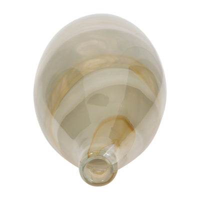 16" Charu Large Green Vase - Al Rugaib Furniture