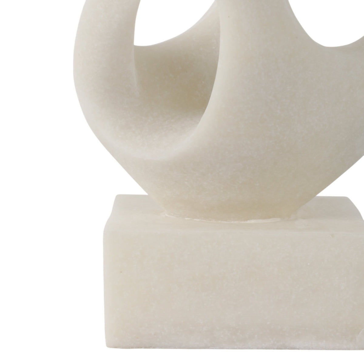 16" Cowley Quartz Resin Statuary, White Table Decors| Sagebrook Home