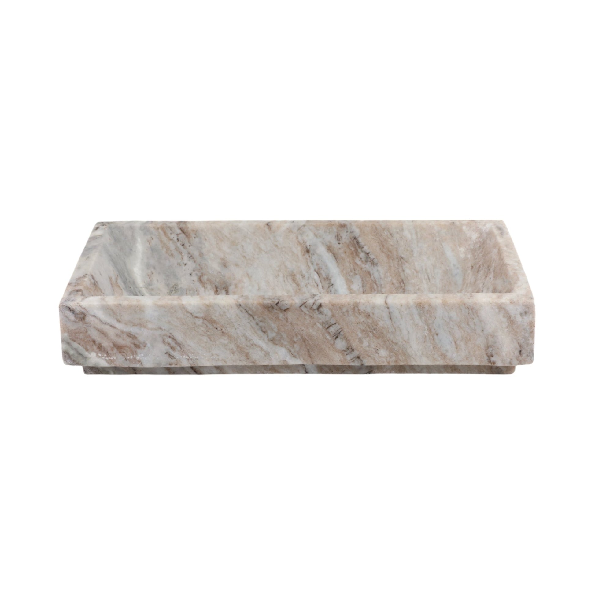 16" Dakota Marble Tray Table Decors| Sagebrook Home