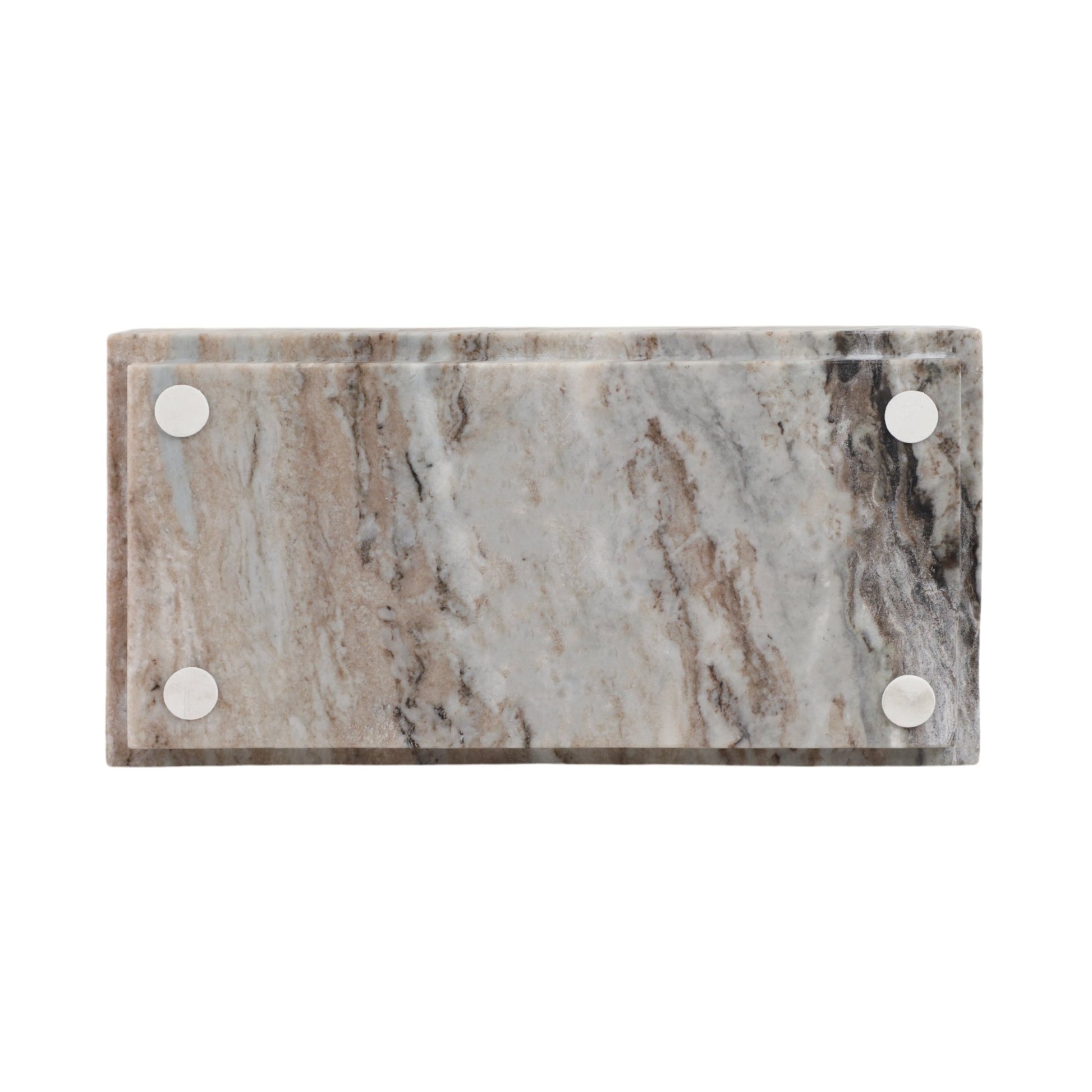 16" Dakota Marble Tray Table Decors| Sagebrook Home