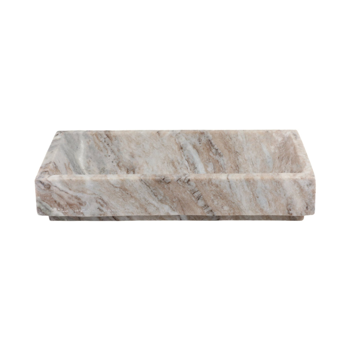 16" Dakota Marble Tray Table Decors| Sagebrook Home