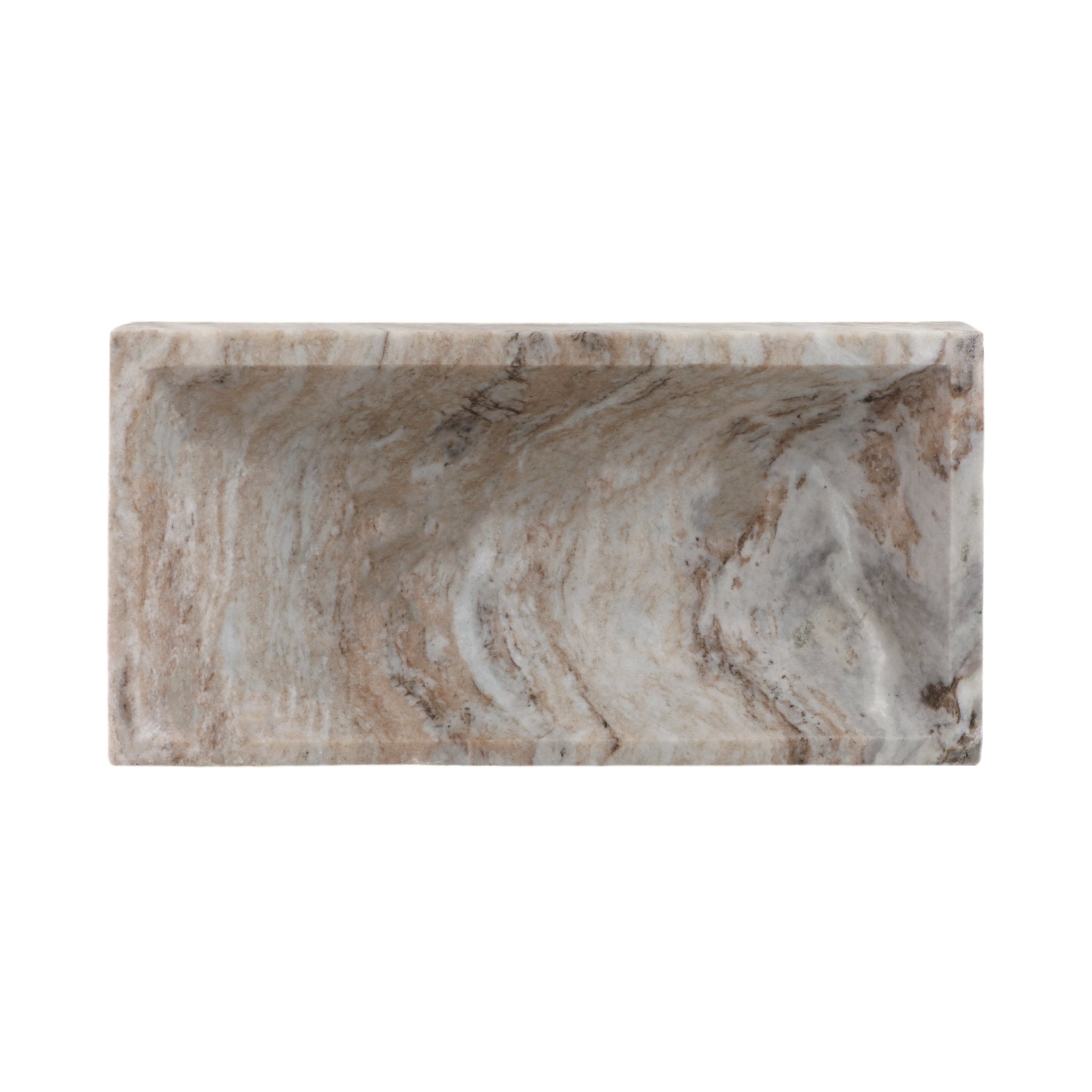 16" Dakota Marble Tray Table Decors| Sagebrook Home
