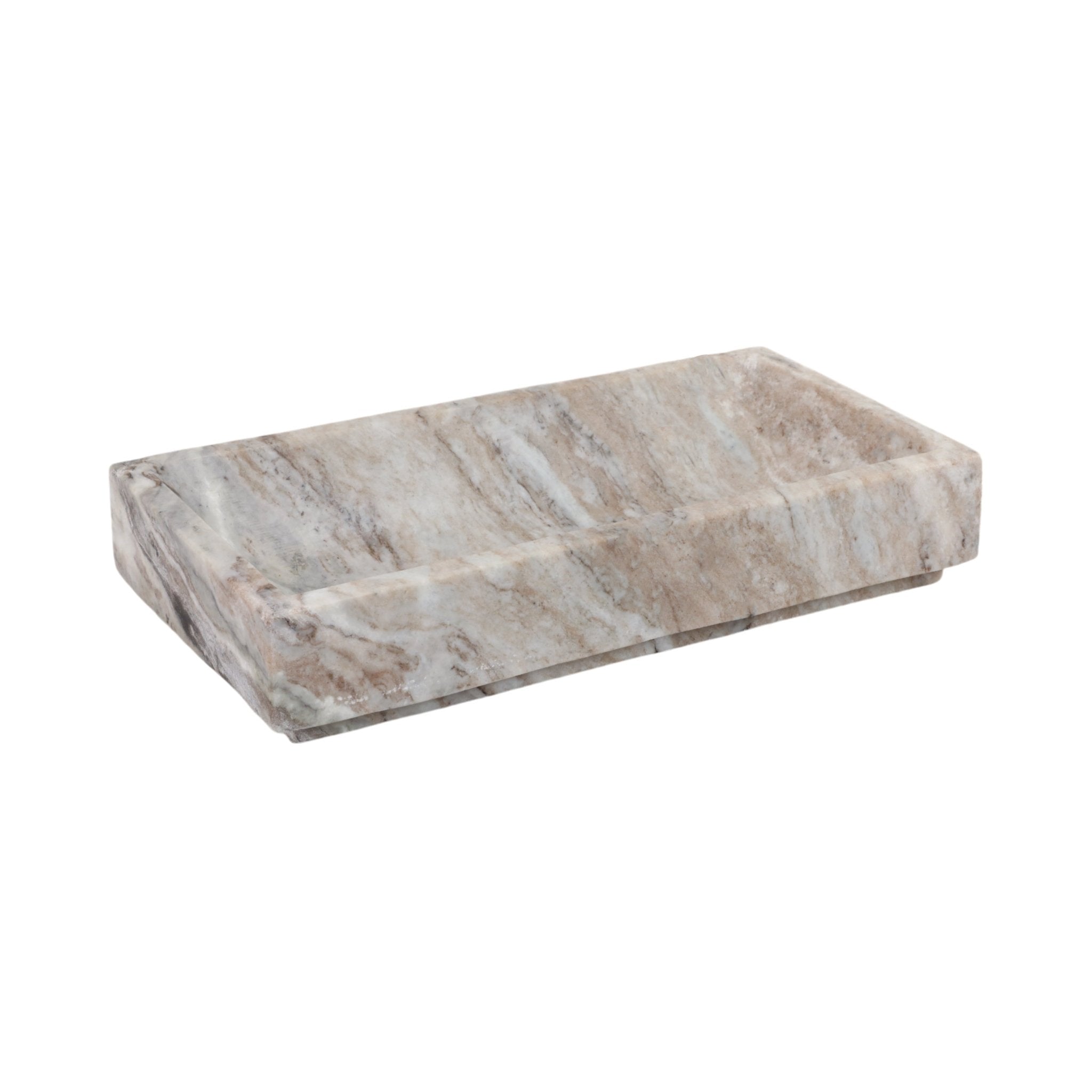 16" Dakota Marble Tray Table Decors| Sagebrook Home