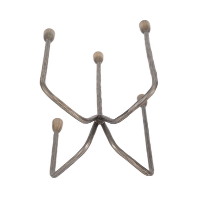 16" Forged 5 - taper Candle Holder, Bronze - Al Rugaib Furniture