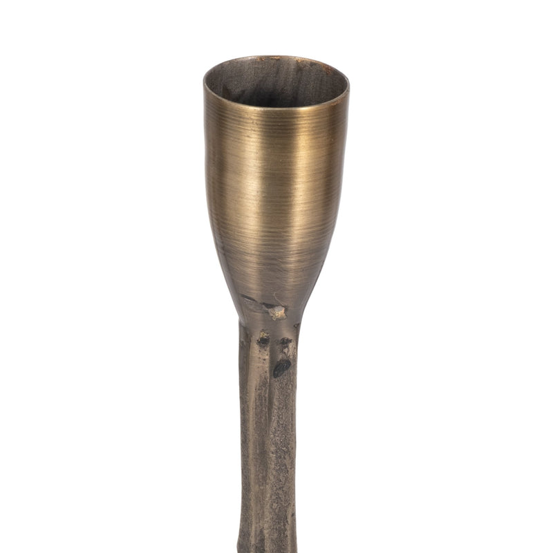16" Forged 5 - taper Candle Holder, Bronze - Al Rugaib Furniture
