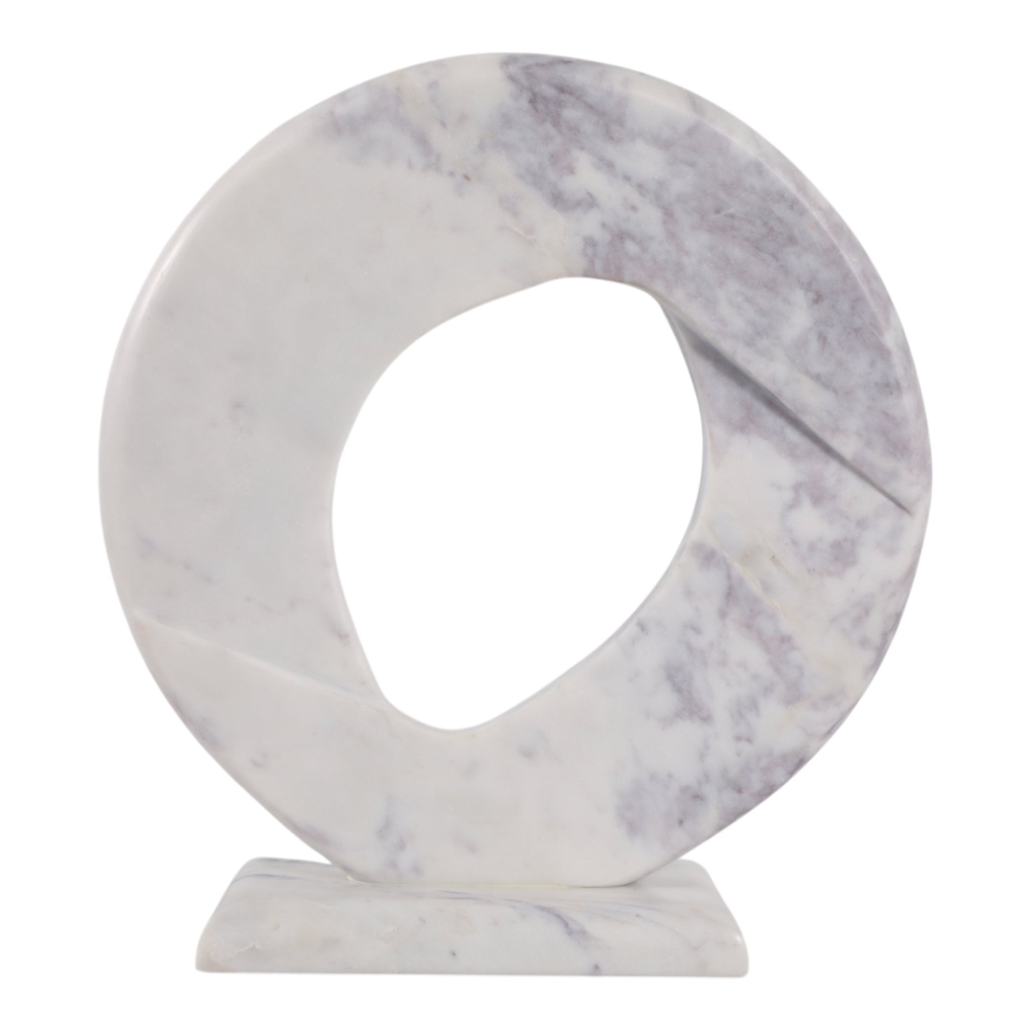 16" Louvine Large Carved Marble Statuary Table Decors| Sagebrook Home