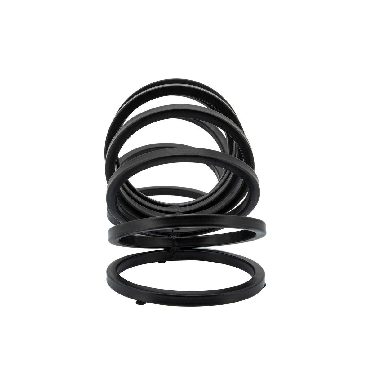 16" METAL SLINKY DECO, BLACK Table Decors| Sagebrook Home