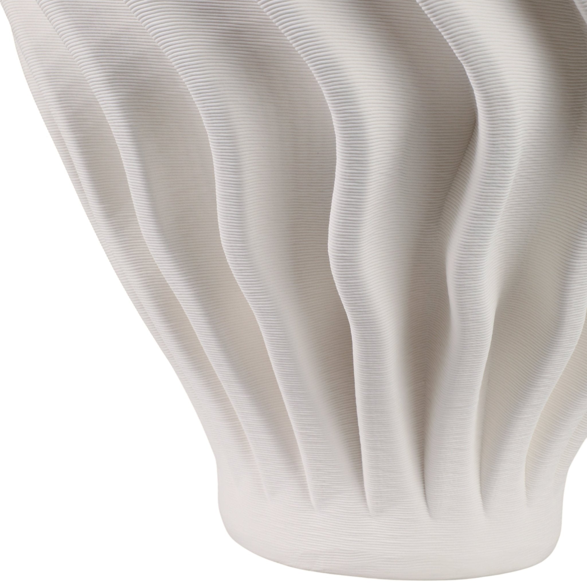 16" Ovalta Large 3d Printed Vase Vases and Jars| Sagebrook Home