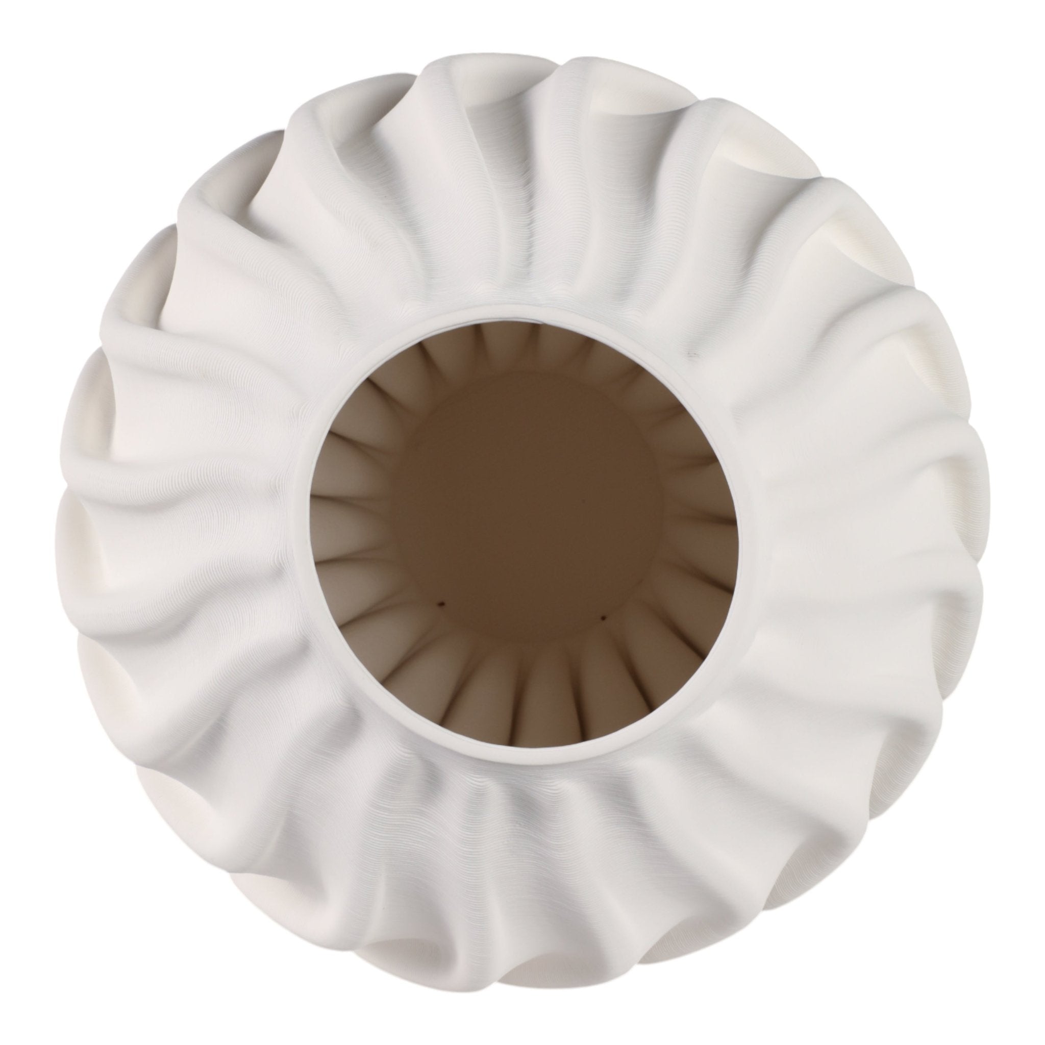16" Ovalta Large 3d Printed Vase Vases and Jars| Sagebrook Home