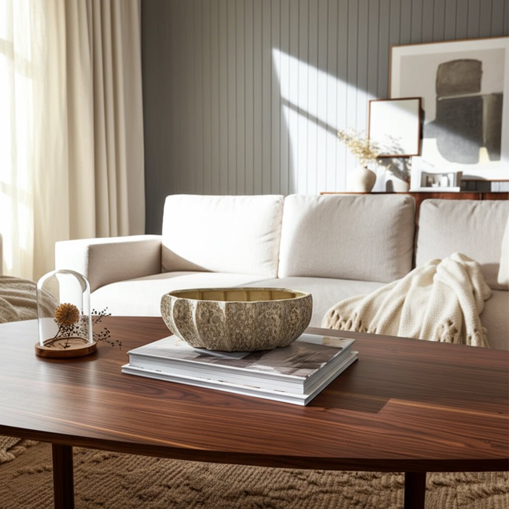 16" Pendelton Ceramic Bowl Table Decors| Sagebrook Home