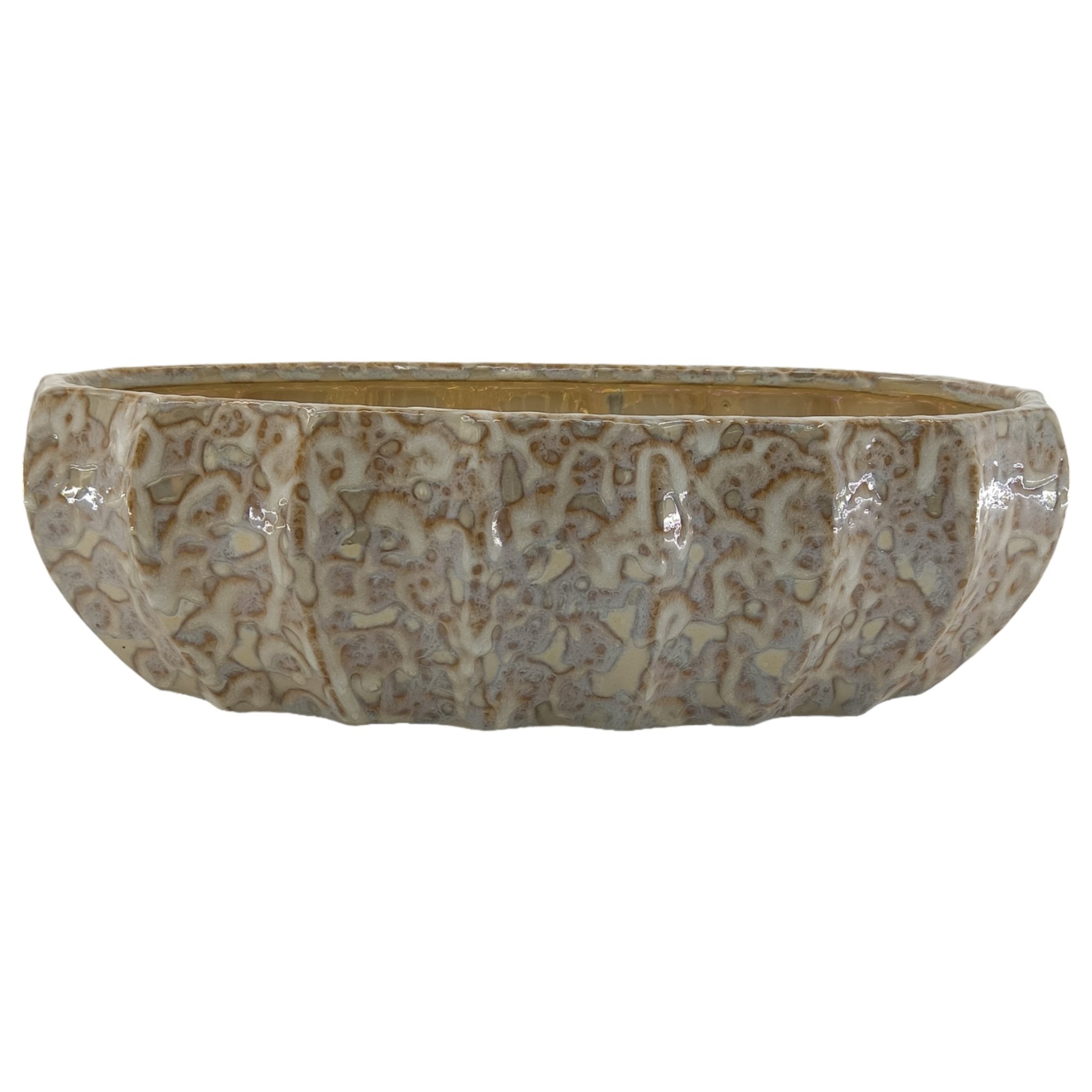 16" Pendelton Ceramic Bowl Table Decors| Sagebrook Home