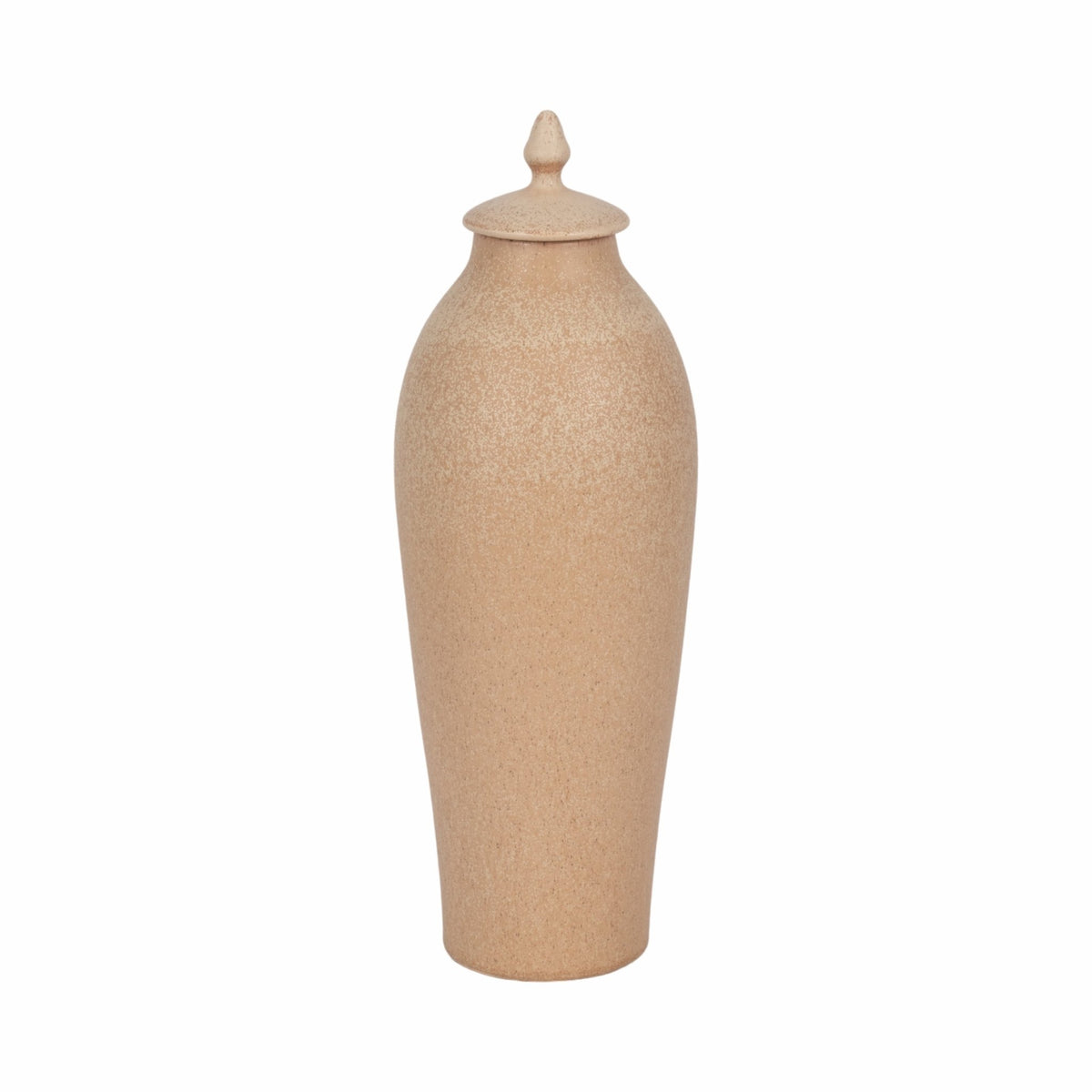 16" Petros Small Lidded Jar Vases and Jars| Sagebrook Home