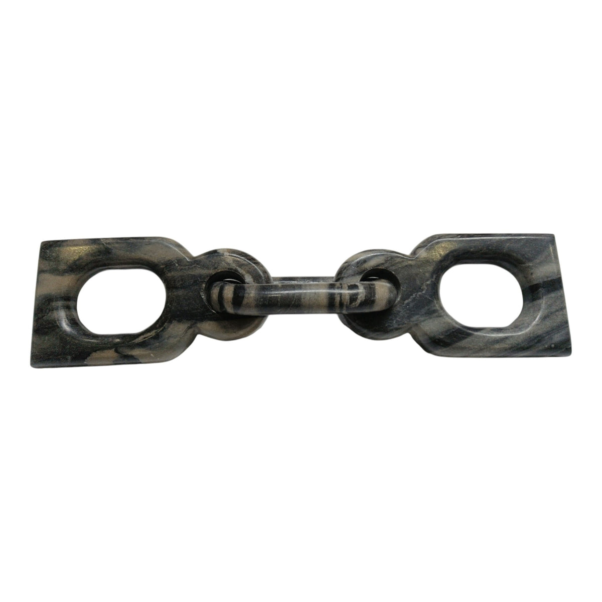 16" Rennalt Carved Marble Chain Object Table Decors| Sagebrook Home