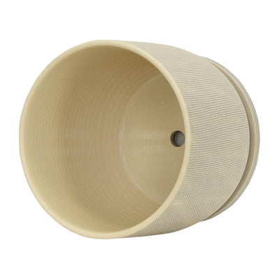 8 Mesh Planter W/ Saucer,  Sage