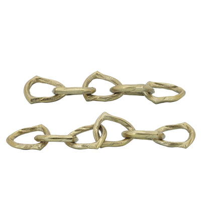 METAL 15 CHAIN LINKS, GOLD