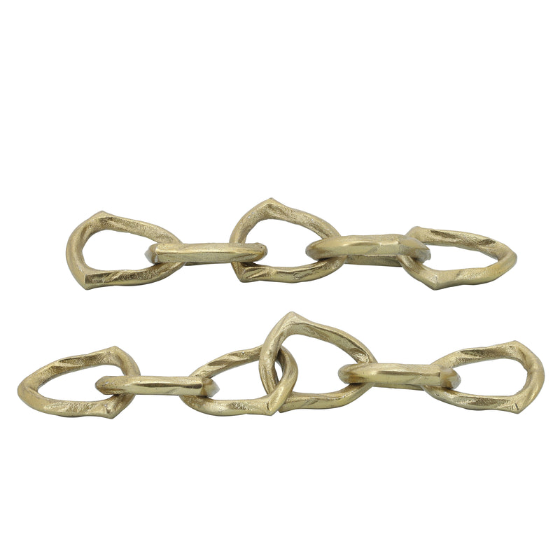 METAL 15 CHAIN LINKS, GOLD
