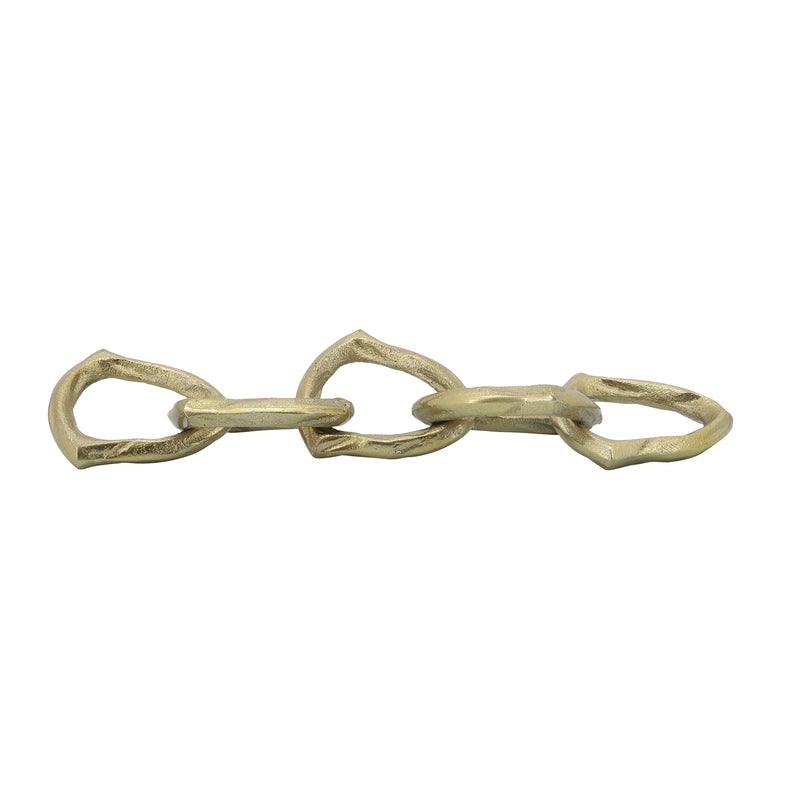 METAL 15 CHAIN LINKS, GOLD