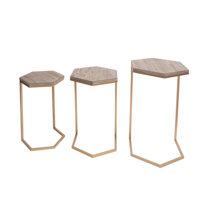 wood/metal table