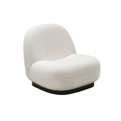 Boucle Linen Accent Chair