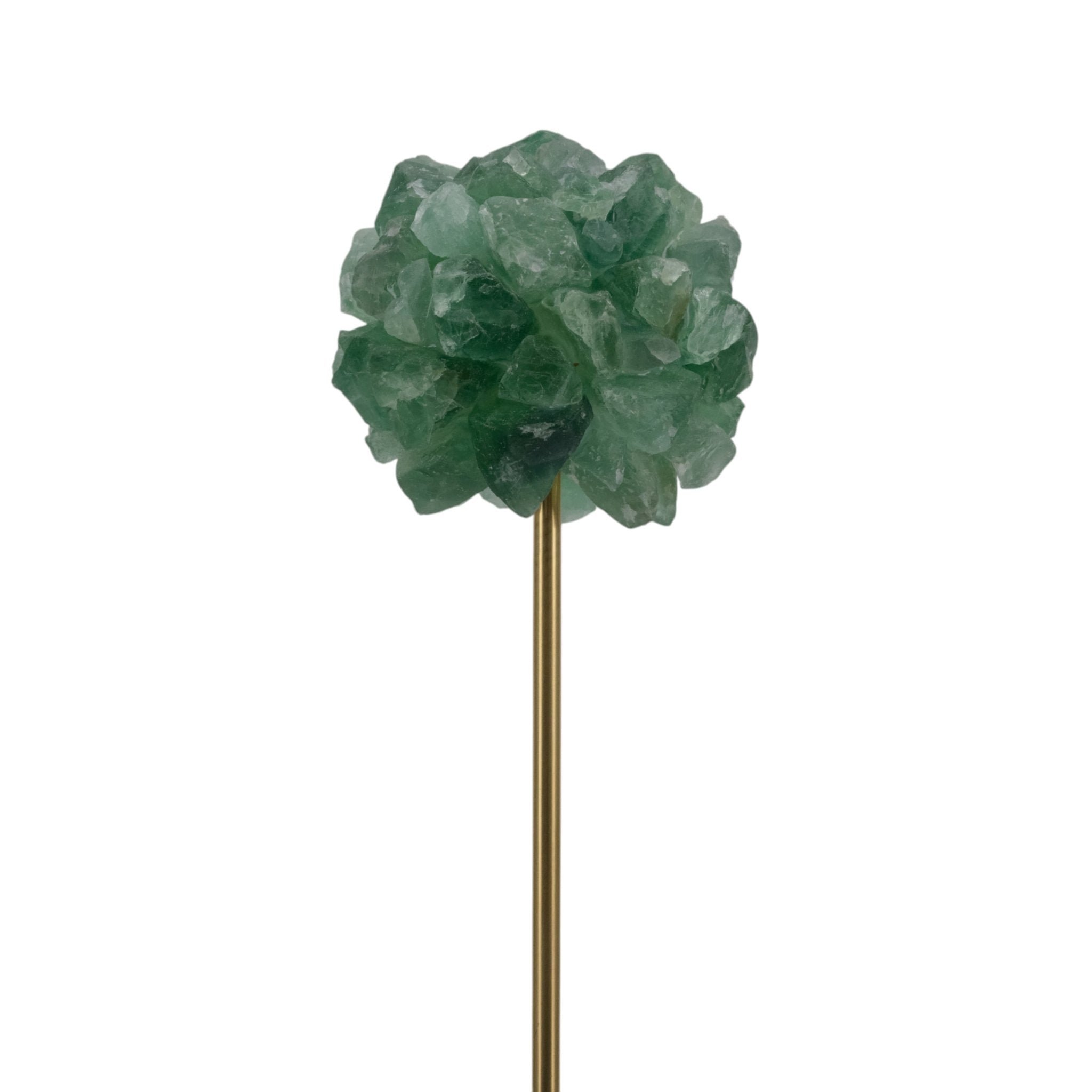 16"lancelot Small Green Orb Statuary Table Decors| Sagebrook Home
